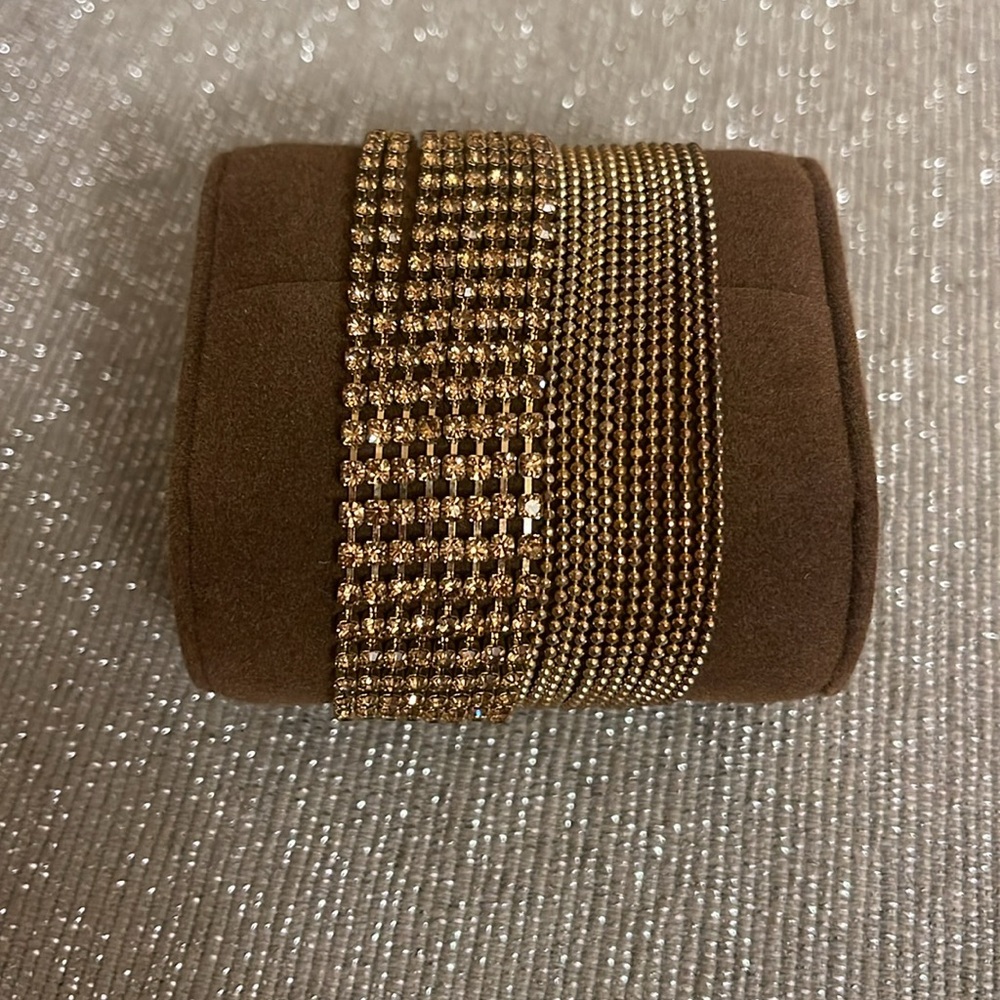 Cache Gold Mesh Bracelet